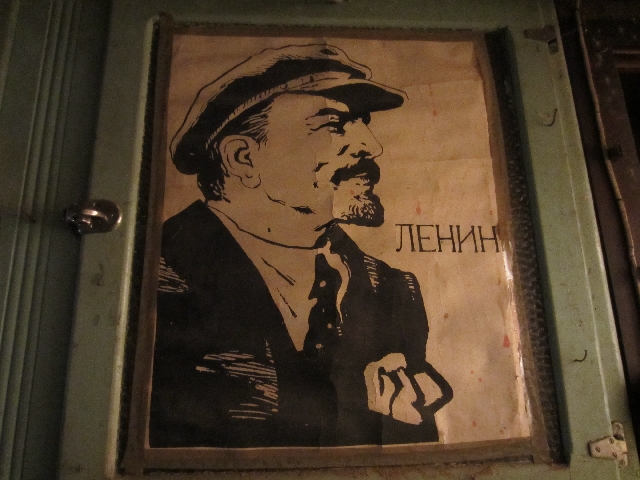 A poster of Lenin from early 20th century