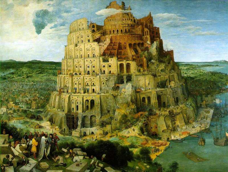 Tower of Babel by Pieter Brueghel the Elder